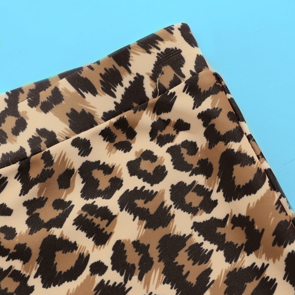 Boys Leopard Swimsuit Trunks - Picture 5 of 7